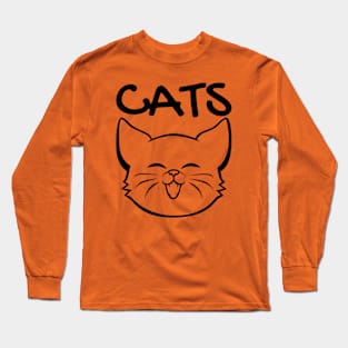 Cats Long Sleeve T-Shirt